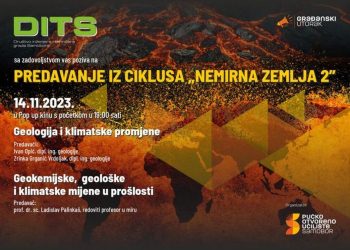 Počinje ciklus predavanja DITS-a pod nazivom “Nemirna Zemlja 2”