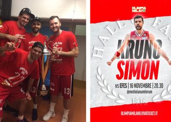 Kruno Simon u Kući slavnih Olimpije Milano