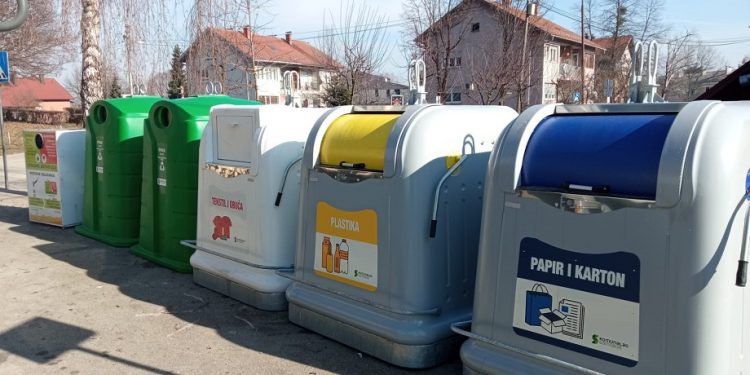 Novi spremnici na zelenim otocima