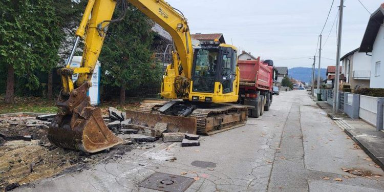Počela rekonstrukcija Katančićeve ulice
