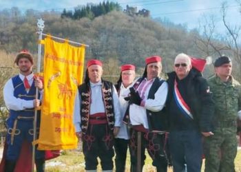 Žumberački uskoci na proslavi herojske obrane hrvatskih ognjišta i kaštela Gvozdansko