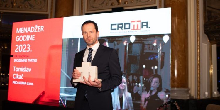 CEO Pro-klime Tomislav Cikač menadžer godine