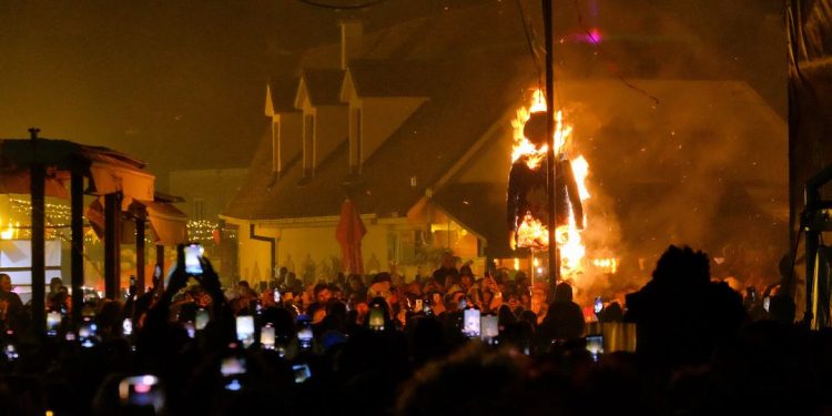 Laserski precizno presuđeno Princu Fašniku na kraju 198. Samoborskog fašnika