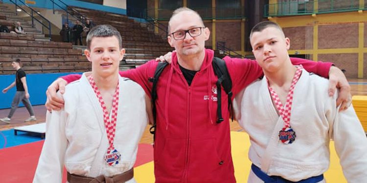 Lovro Špoljarić i Marko Vujica iz Judo kluba Samobor viceprvaci Hrvatske