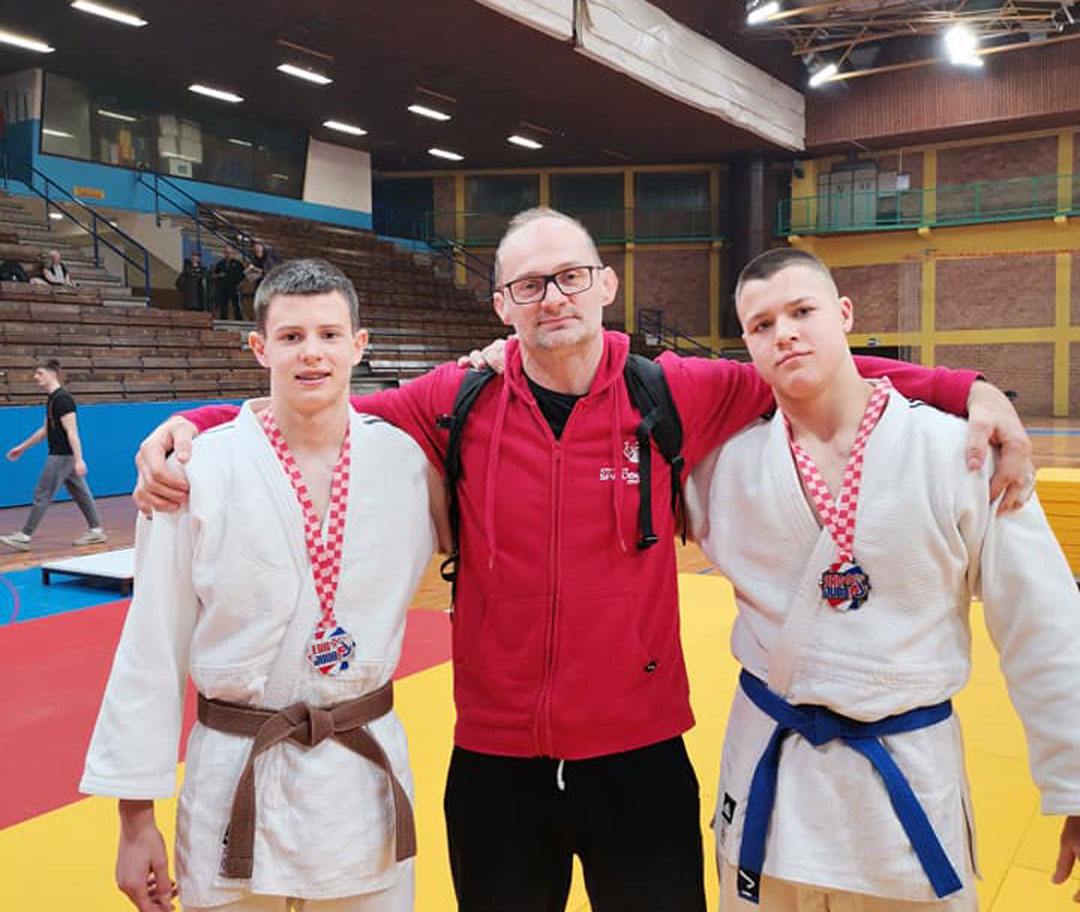 Lovro Špoljarić i Marko Vujica iz Judo kluba Samobor viceprvaci ...