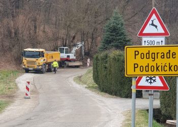 Privremena regulacija na prometnici Podgrađe Podokićko – Dolec Podokićki