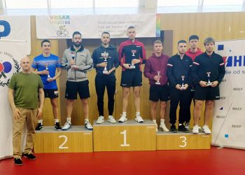 Petar Znika do seniorske bronce na Prvenstvu Hrvatske u stolnom tenisu