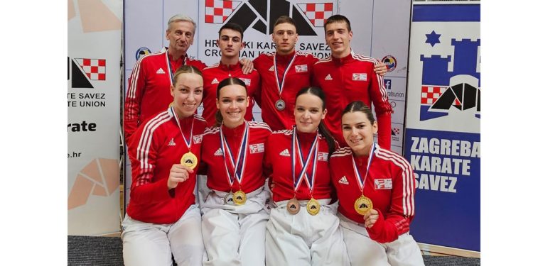 Velikih pet državnih medalja za karateke KK Samobor!