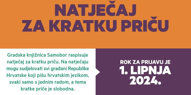 Novi natječaj samoborske knjižnice za kratkopričaše