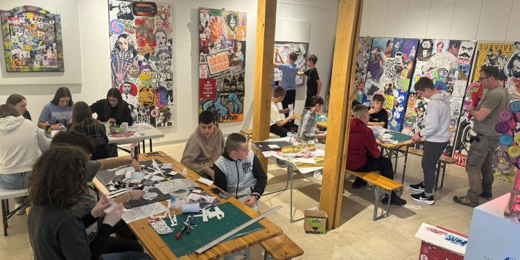 Izložbena i edukativna Street Art scena u Svetoj Nedelji