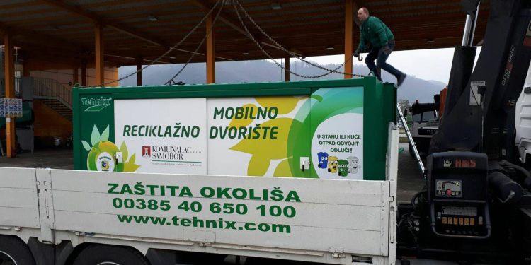Svibanjski rad mobilnog reciklažnog dvorišta