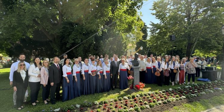 Otrkrivena bista maestra Bradića – glazbenog velikana Samobora