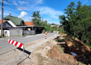 Počela sanacija klizišta u Konšćici