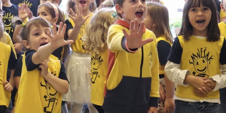 Rođendanska priredba Dječjeg zbora Smješak