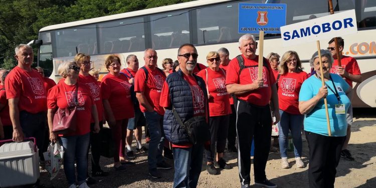 Samoborski umirovljenici na 29. Sportskim susretima umirovljenika Zagrebačke županije