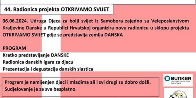 Upoznajte Dansku u Centru za mlade