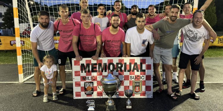 MO Domaslovec osvojio 32. “Memorijal Milić-Hržić-Sučić”