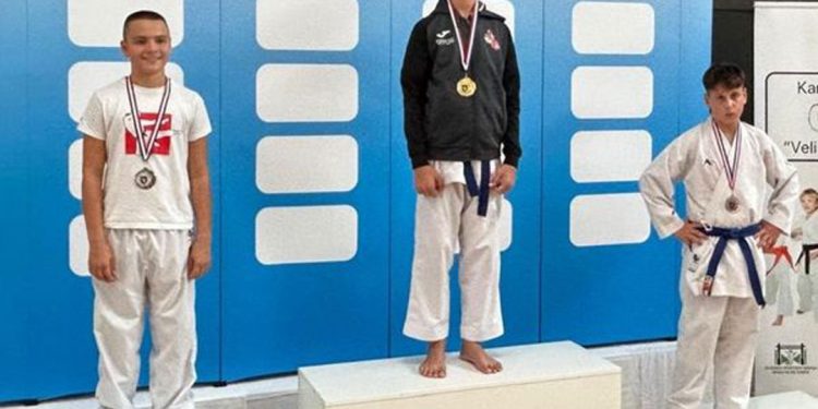 Tri medalje iz Velike Gorice za mlade borce Karate kluba Samobor