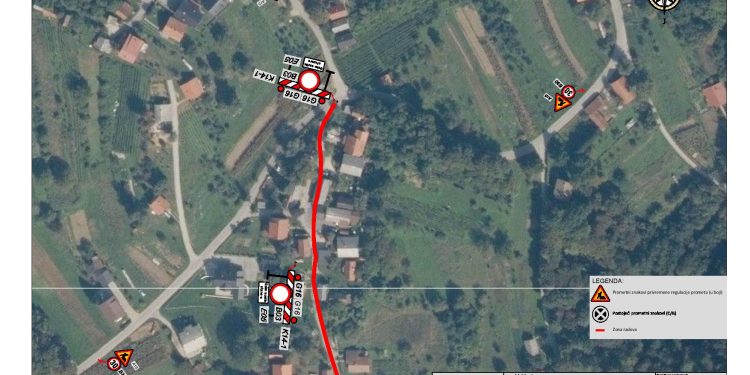 Sanacija javne odvodnje u Maloj Jazbini
