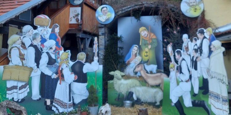 Život božićnih jaslica na Cerini