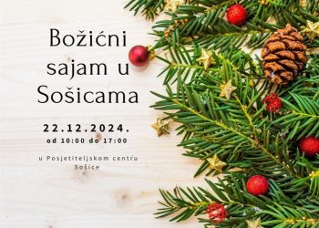 Prvi Božićni sajam u Sošicama