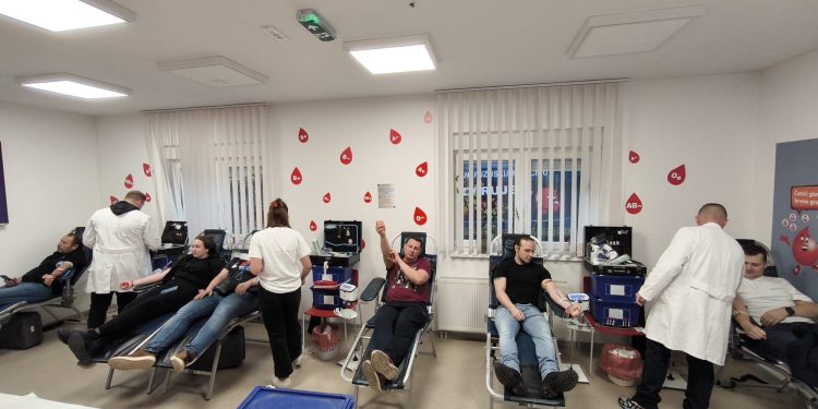 205 darivatelja za 190 novih doza krvi