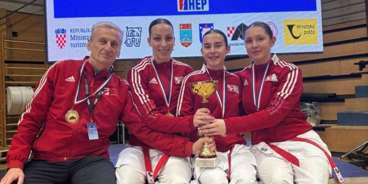Seniorke Karate kluba Samobor ekipne prvakinje Hrvatske!
