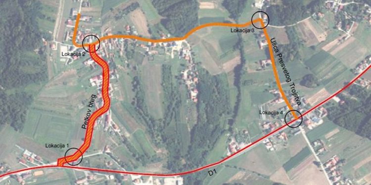 Radovi na prometnicama u Petkovom Bregu i u Vinogradarskoj ulici u Maloj Rakovici