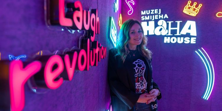 Andrea Golubić, osnivačica HaHaHousa – prvog muzeja smijeha