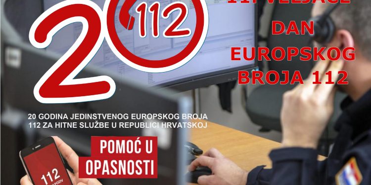 20 godina od uvođenja europskog broja 112