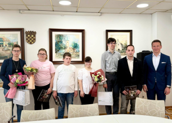 Nagrađeni sportaši Karate kluba osoba s invaliditetom “Sveta Nedelja”