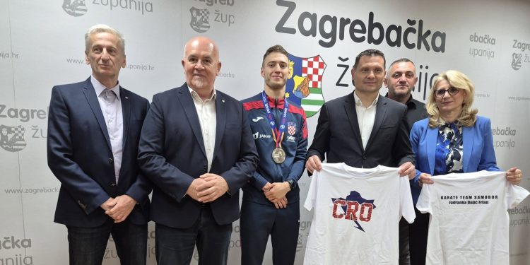 Županijski prijem za Dinu Šimunca