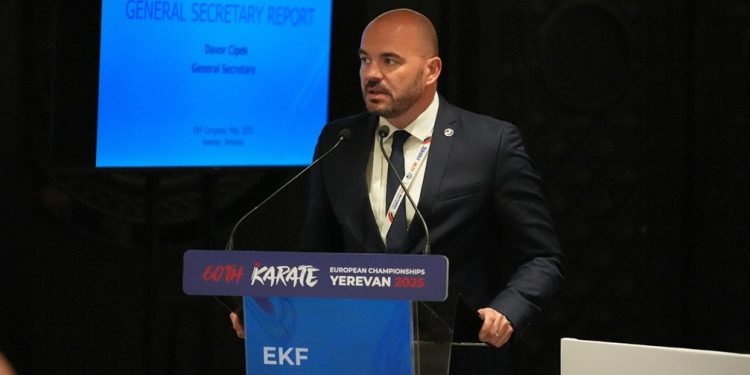 Davor Cipek ponovo izabran u Izvršni odbor EKF-a