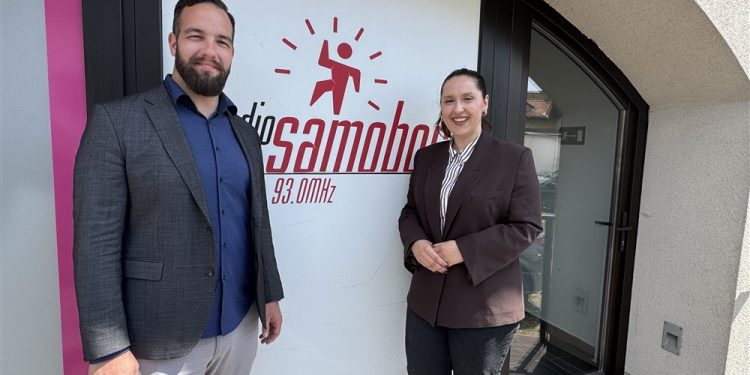 Petra Škrobot i Petar Burić nakon izbora u novoj Tribini gradonačelnice