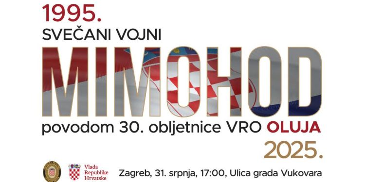 Samoborska narodna garda i Svetonedeljska garda te Žumberački uskoci na vojnom mimohodu