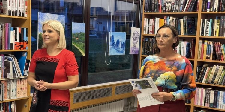 Duh likovnosti sa Žumberka izložen u Gradskoj knjižnici