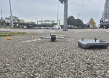 Policijska akcija prvi put uz dronove
