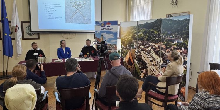 Camino Samobor na karti Camina Hrvatska