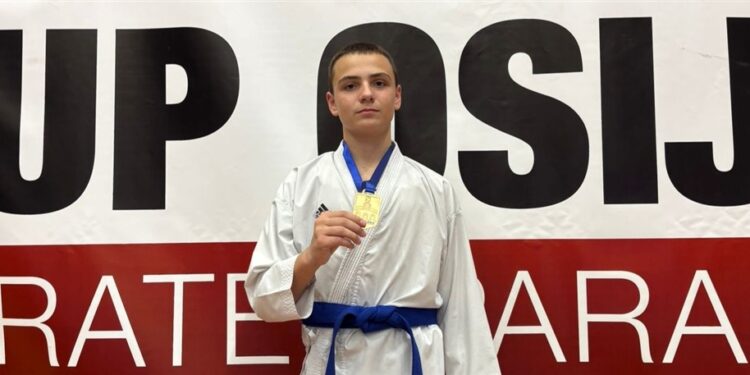 Marko Udovčić u Osijeku do zlata