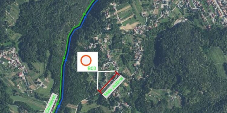 Radovi u Maloj Jazbini