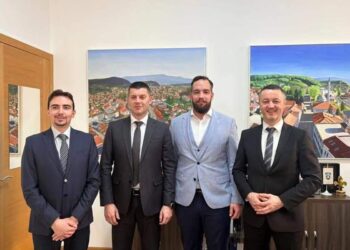 Samoborska delegacija u Gračanici