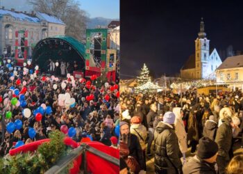 Dva dočeka, jednako sjajna atmosfera