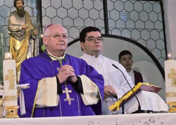 Zahvalna misa biskupa Razuma u Svetom Martinu