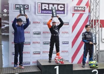 Slavlje Ivana Janičijevića u Jesolu nakon starta s 28. pozicije