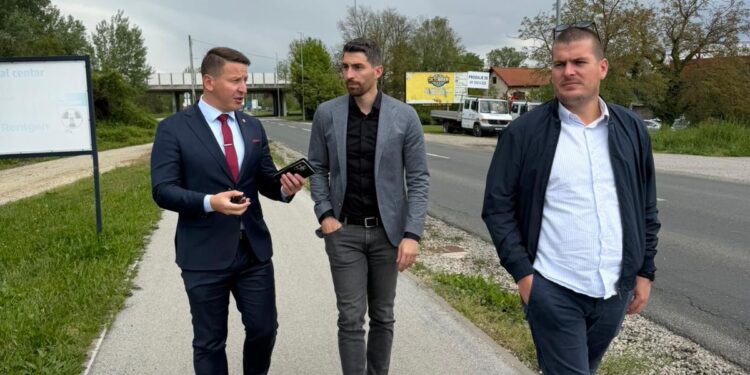 Obilazak trase buduće željezničke pruge