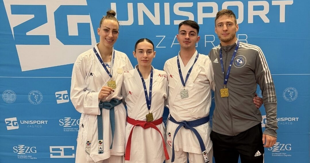 Tri zlata i srebro na prvenstvu Zagrebačkog sveučilišnog saveza