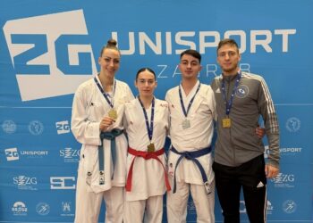 Tri zlata i srebro na prvenstvu Zagrebačkog sveučilišnog saveza