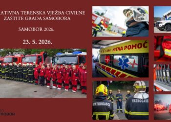 Velika opereativna terenska vježba Civilne zaštite u Samoboru