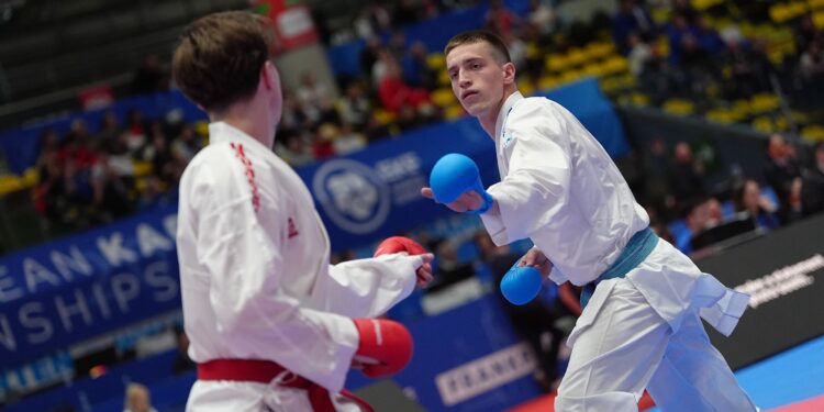 Debitant Ivan Terihaj u borbi brončanu medalju