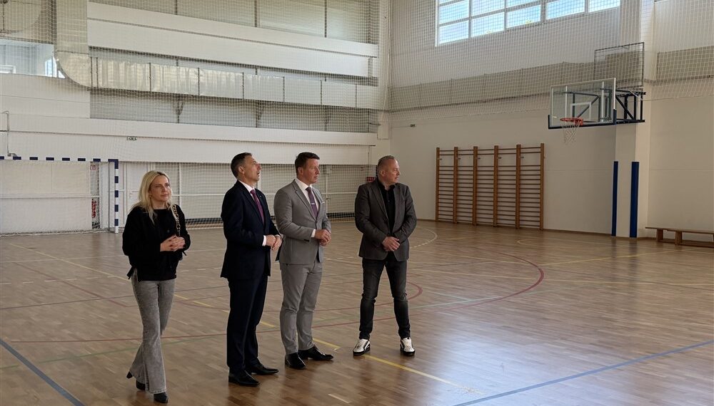 Otvorena vrata obnovljene sportske dvorane u Kerestincu